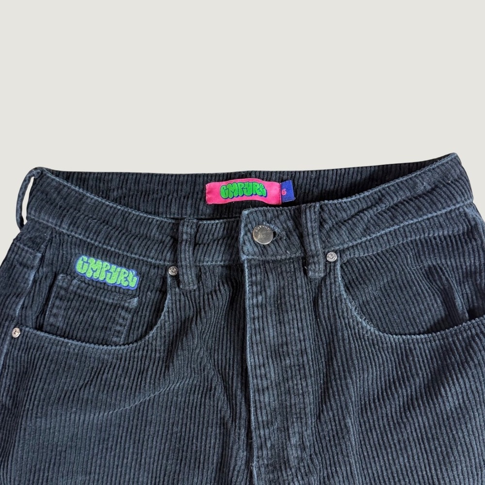 Empyre Corduroy Pants Womens 6 Black Corduroy